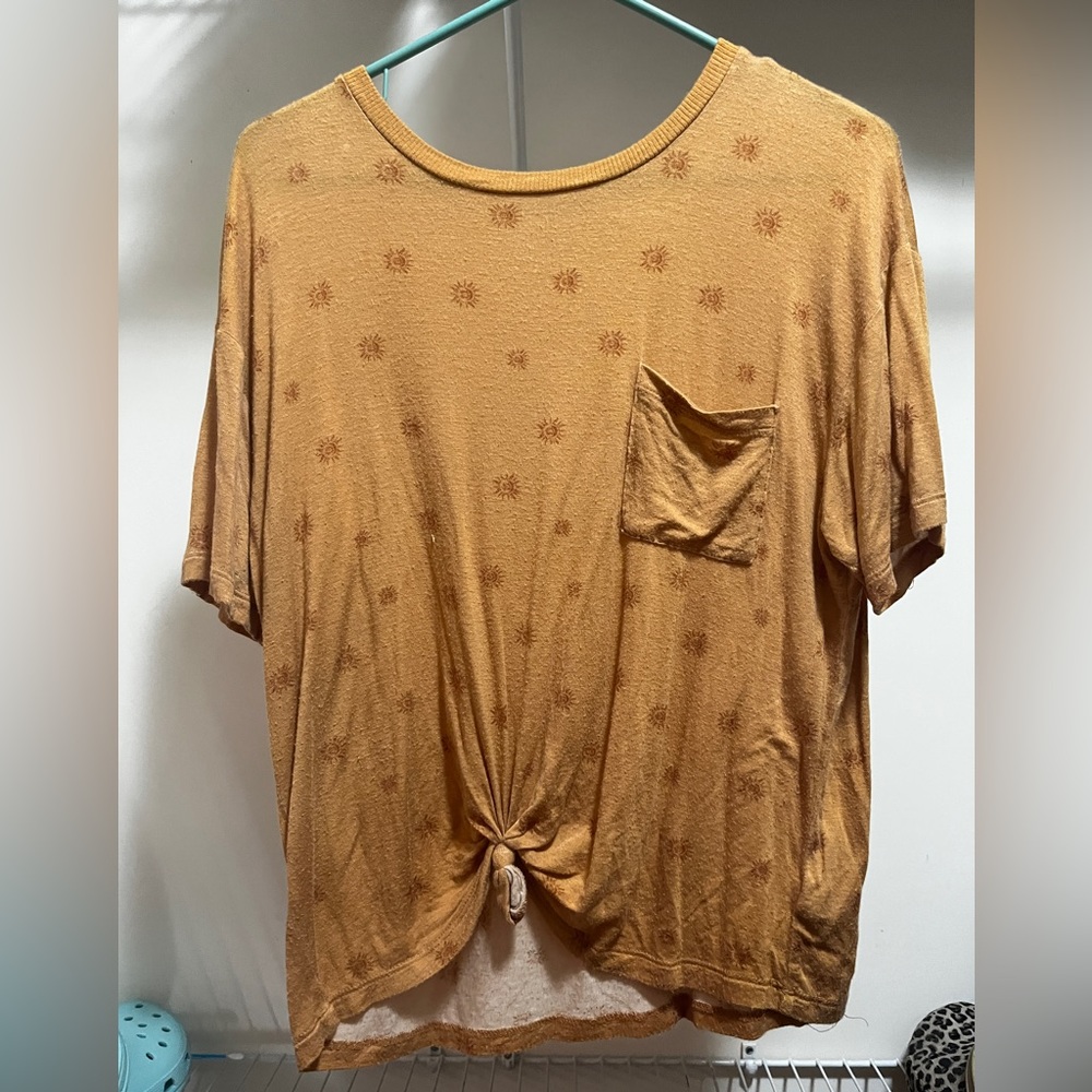 yellow moon shirt